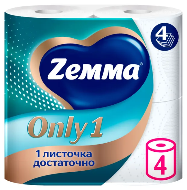 Земма Туал бум Делюкс 4шт 