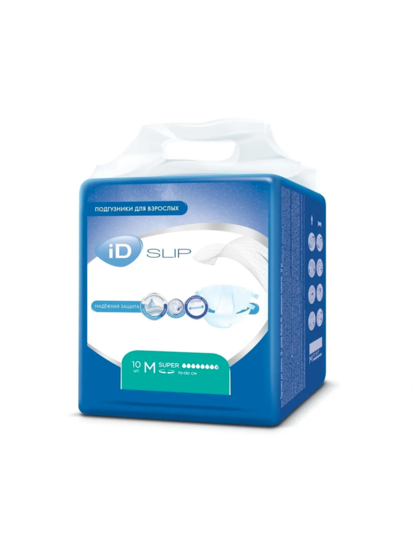 Подгузники д/взрослых ID Слип M 10шт