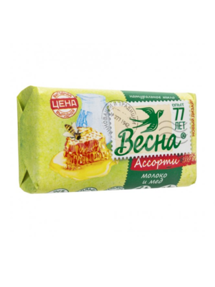 ВЕСНА Мыло 90г. Молоко и мёд (72)
