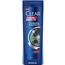 Шамп КЛЕАР 400 мл MEN 2в1 Глубокое очищение (12)