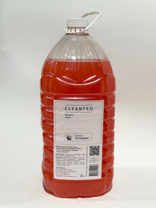 Жидк мыло Клин Фео 5л Клубника