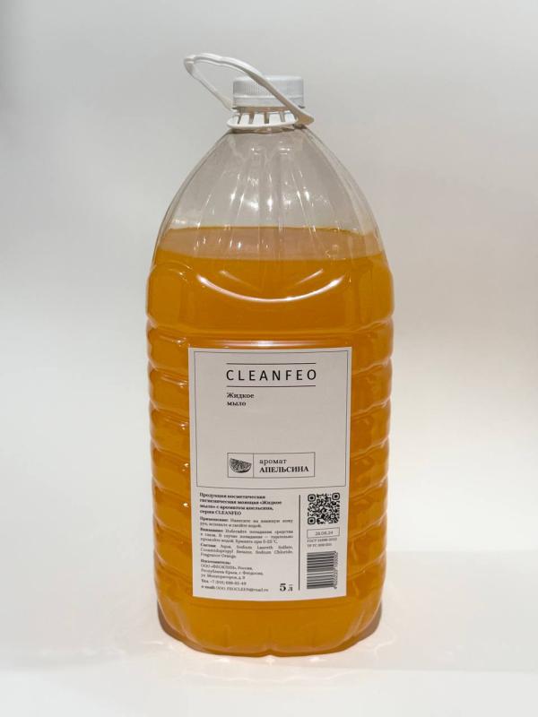Жидк мыло Клин Фео 5л Апельсин