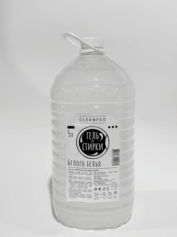 Гель д/стирки Клин Фео 5л д/бел