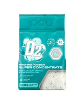 Порошок д/стирки (авт) D2 3 кг с пятновыводителем (авт) 3 кг universal
