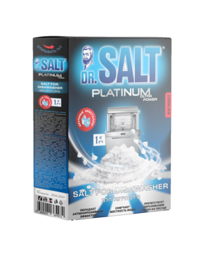 Соль д/посуд. машины DR.SALT 1 кг гранулированная