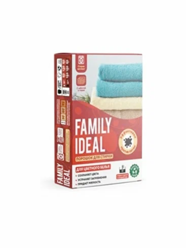 Порошок д/стирки (авт) Family Ideal 0,35 кг color