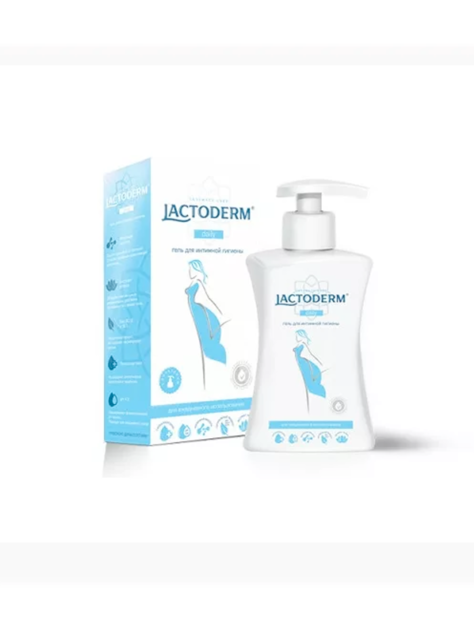 Гель д/интимной гигиены Lactoderm250 мл Daily Женский