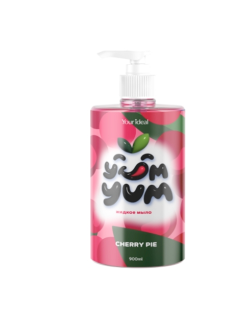 Жидкое мыло Your Ideal Yum Yum 900 мл вишневый пирог 