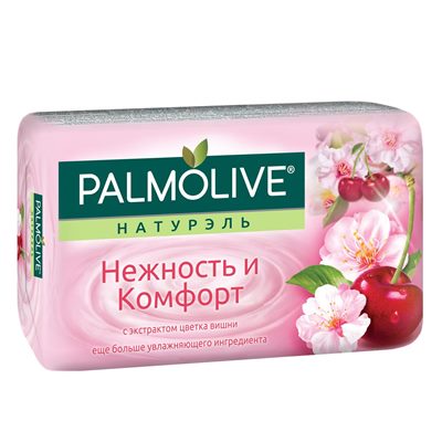 Мыло Палмолив 90гр Нежн и комф Вишня