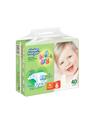 Подгузники Хелен Харпер Soft & Dry Junior (№5) 44шт