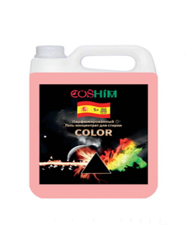 COSHIM Гель д/стирки концентрат Color канистра 5л (150 стирок)