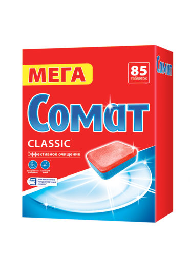 Сомат д/посуд маш 85 шт (таблетки)