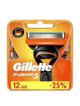 Картр. Жилетт 12шт Fusion 