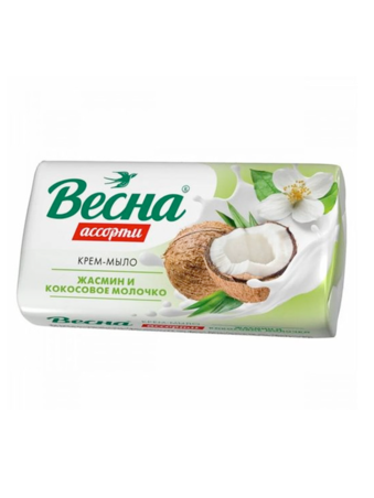 ВЕСНА Мыло 90г. Жасмин и Кокос