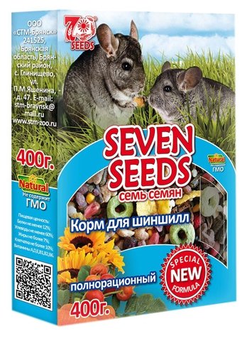 Корм д/шиншил