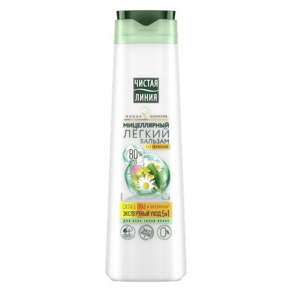 Чистая Линия Бальзам-опол 380мл 