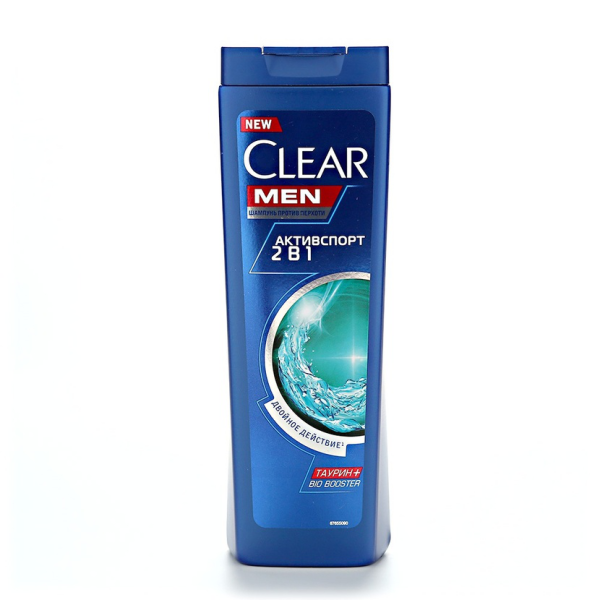 Шамп КЛЕАР 400мл MEN 2в1 Актив Спорт