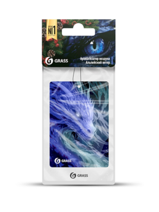 Ароматизатор ГРАСС Дракон (Альпийский ветер) ST-1362