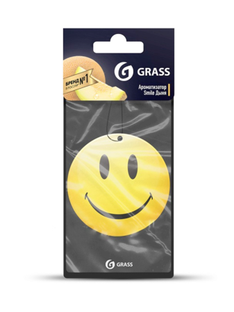 Ароматизатор ГРАСС СМАЙЛ дыня ST-0399