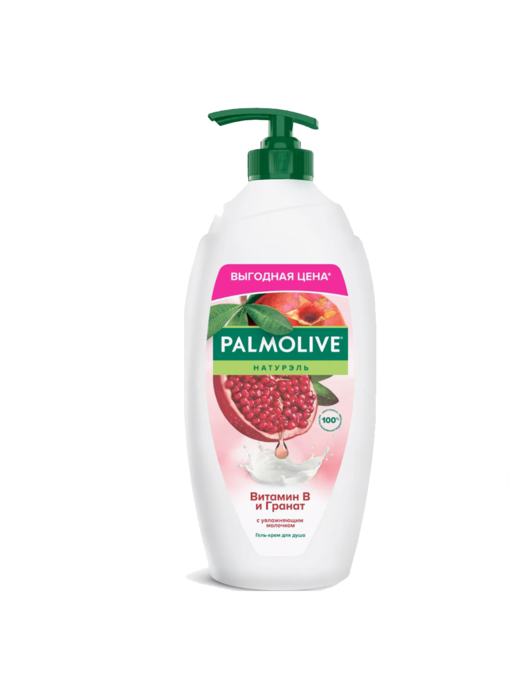 Гель для душа ПАЛМОЛИВ а 250 мл Натурель Витамин В и Гранат 