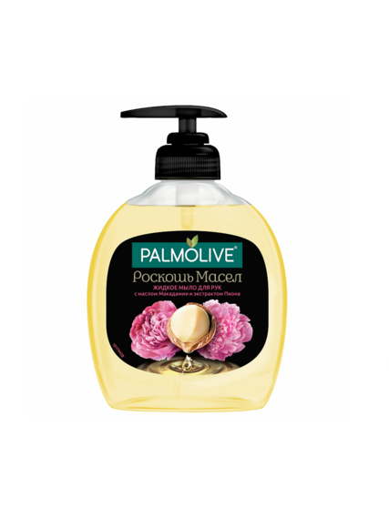 Мыло Жидк Палмолив 300 мл Роскошь масел Макадамия и Пион 
