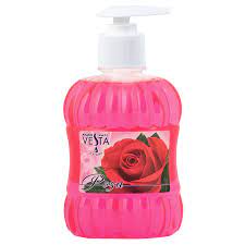 Мыло Жидк Веста с дозатором РОЗА 315 мл. 
