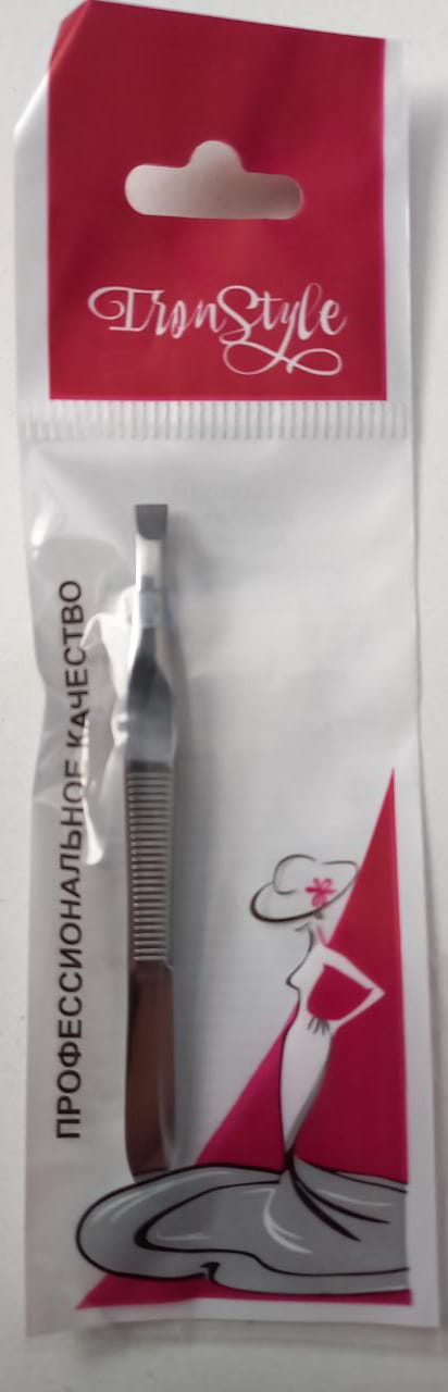 Пинцет IRON STYLE -034 прямой (KS-029)