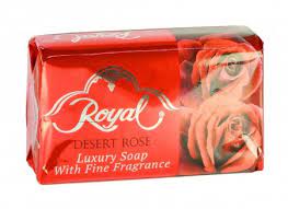 Роял Мыло туал парф 125гр Роза (Красный)