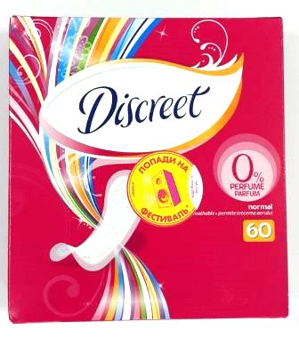 Дискрит 60шт ежедн. Normal plus (розовые) (60шт) 