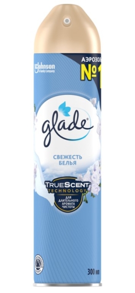 Глейд Освеж воздуха Свежесть белья 300мл (12)