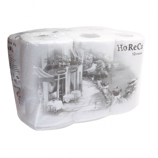 Плюше Туал бум Хорека/Спасибо NEV 12шт 2 сл 13,68м белая (втор. целлюл)