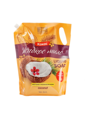 Мыло Жидк ВЕСТАР Кокос дой-пак 2000 мл