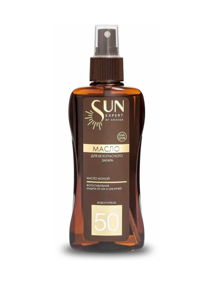 Масло SUN EXPERT для безопасного загара SPF 50, 180 мл