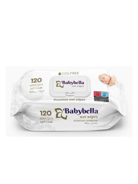 Влаж салф Babybella Детский 120шт/12уп