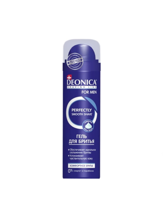 Гель д/бритья ДЕОНИКА МЕН Комфорт.бритье 200мл /6шт
