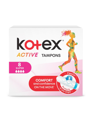 Котекс тампоны Супер/Актив 8 шт