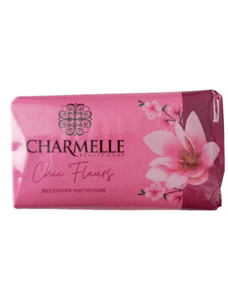 Мыло туалетное Alviero Charmelle 140гр Chic Fleurs Весенняя магнолия/48