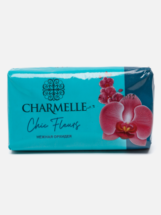 Мыло туалетное Alviero Charmelle 140гр Chic Fleurs Нежная орхидея/48