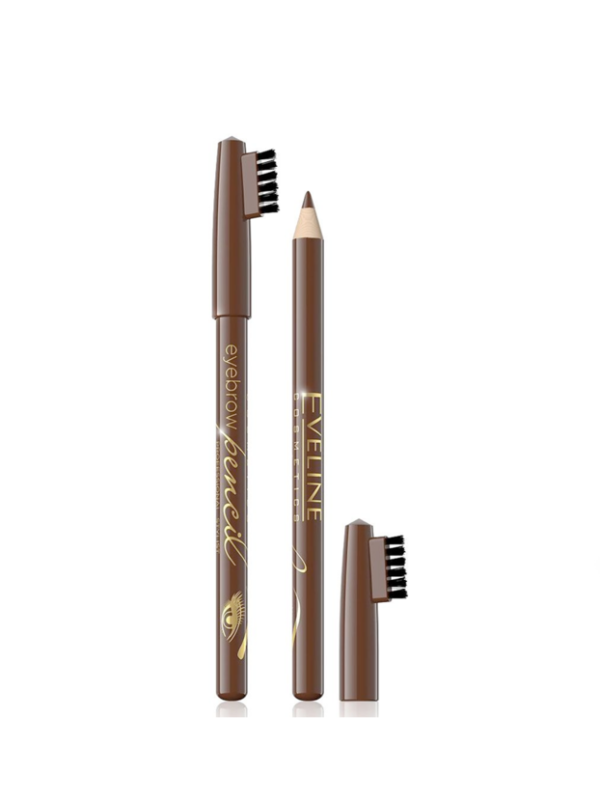 Карандаш Ev контурный для бровей с щёточкой.Коричневый (12) 51673