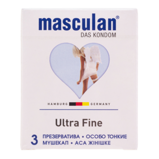 Презервативы Маскулан 2 ультра особо тонкий 3шт