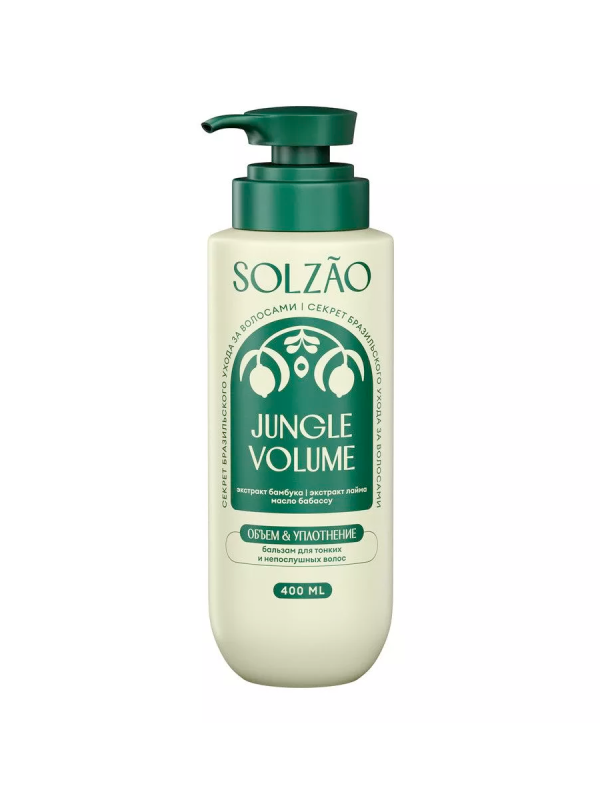 Солзао бальзам д/волос 400 мл Объем корней и уплотнение 