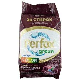 Порошок д/стирки Perfox Green 400 г д/цветного белья
