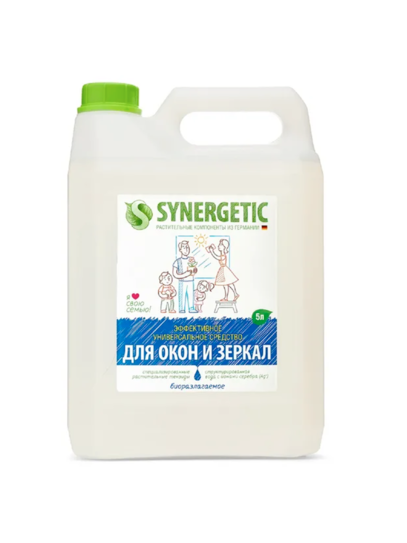 Синергетик Ср-во д/стёкол 5 л