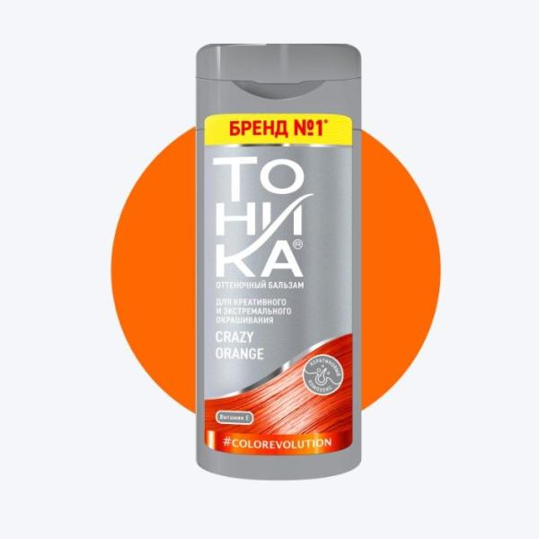 Бальзам ТОНИКА оттеночный Color evolution 9.44 Crazy orange 150мл