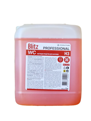 ДБХ Блитц Средство чистящее д/санузлов PROFESSIONAL WC 5 л (2)