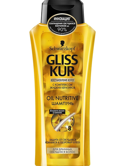 Шамп Глис Кур 400 мл Oil Nutritive 12шт