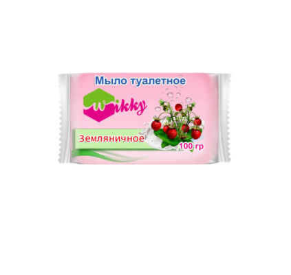 Викки Мыло туал Земляничное 200г