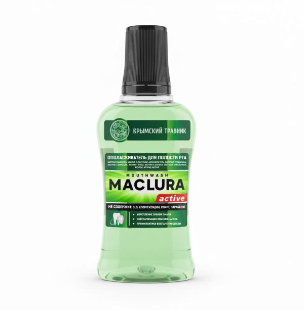 Крымский травник Ополаскиватель д/полости рта MACLURA active 250 мл