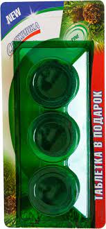 Таблетка 3 шт. д/сливного бачка 