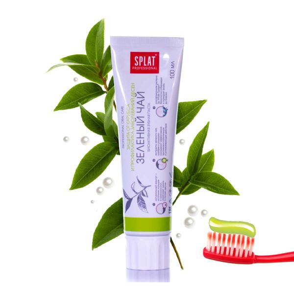 Зуб паста Сплат 100 мл Зеленый чай
